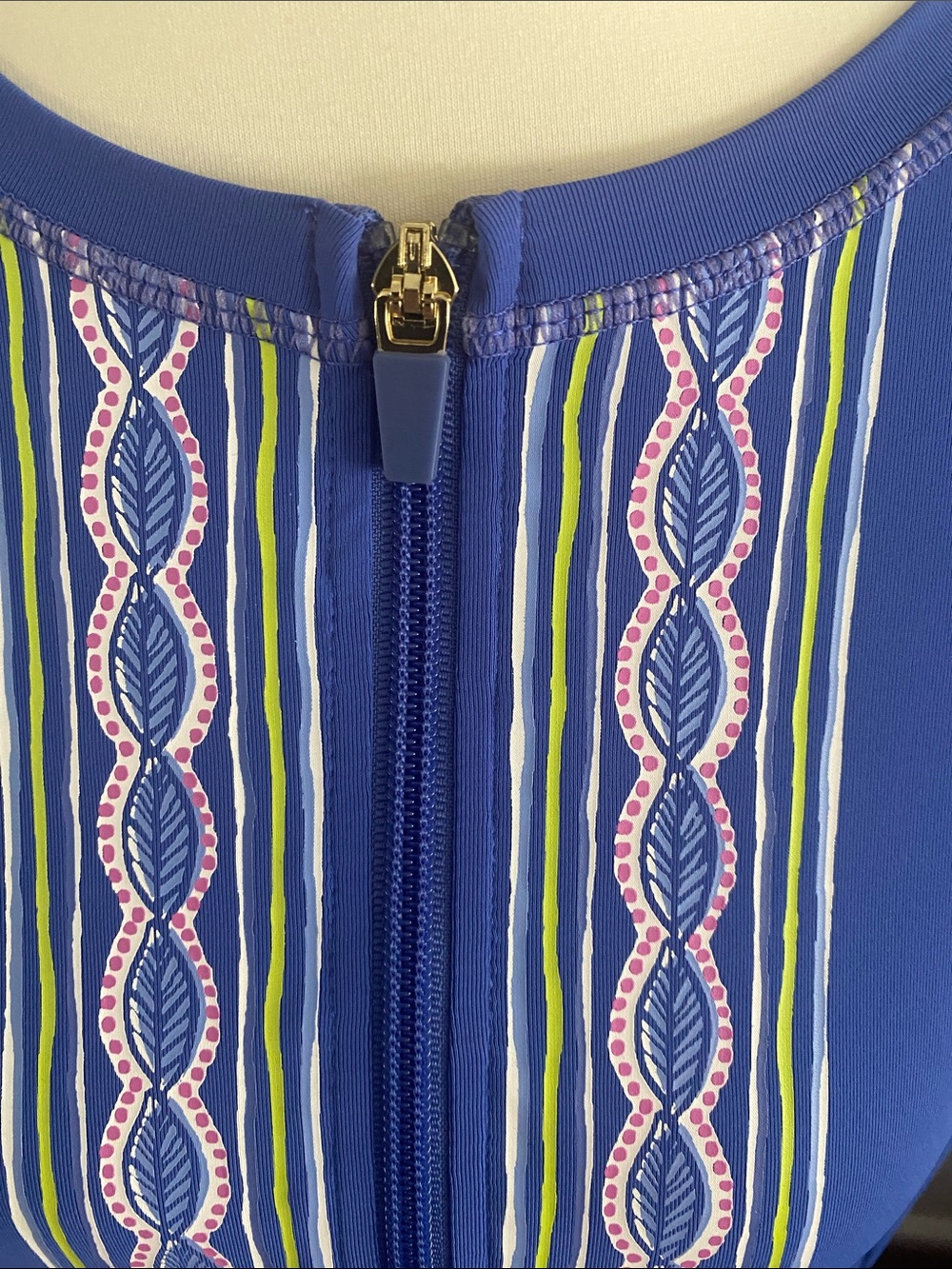 Lilly Pulitzer XXS luxletic long sleeve 3/4 zip top - Picture 2 of 8